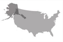 Alaska FRAMES map
