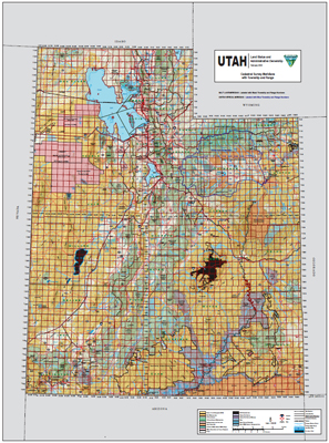 Utah PLSS map graphic
