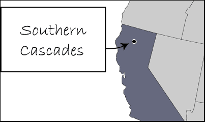 Fire and Fire Surrogates Study Southern Cascades (Goosenest, CA) Site Map thumbnail